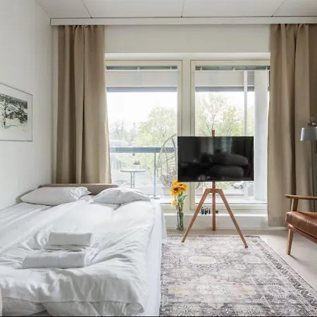 Bright & Modern With Sauna, 6 Guests *