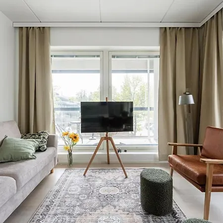 アパート Bright & Modern With Sauna, 6 Guests